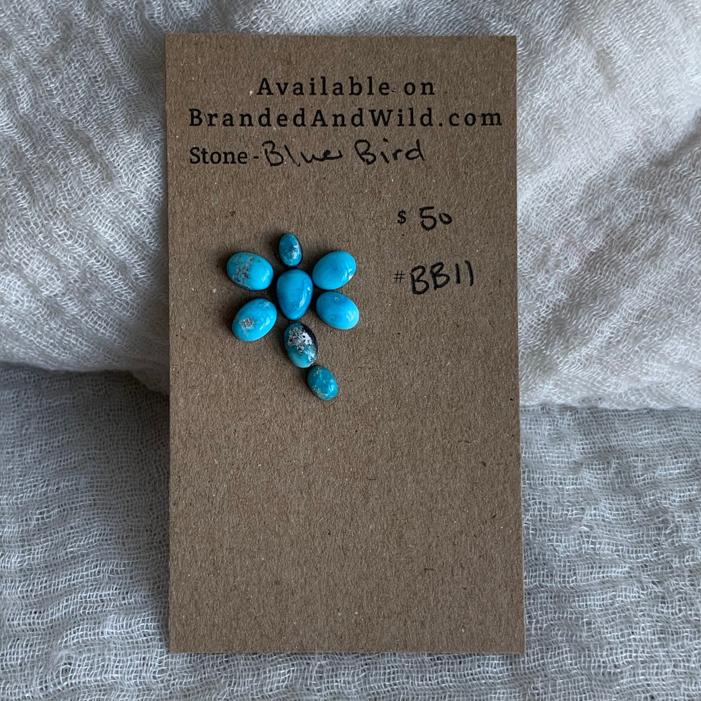 Blue Bird Turquoise Cabochon - BBT11
