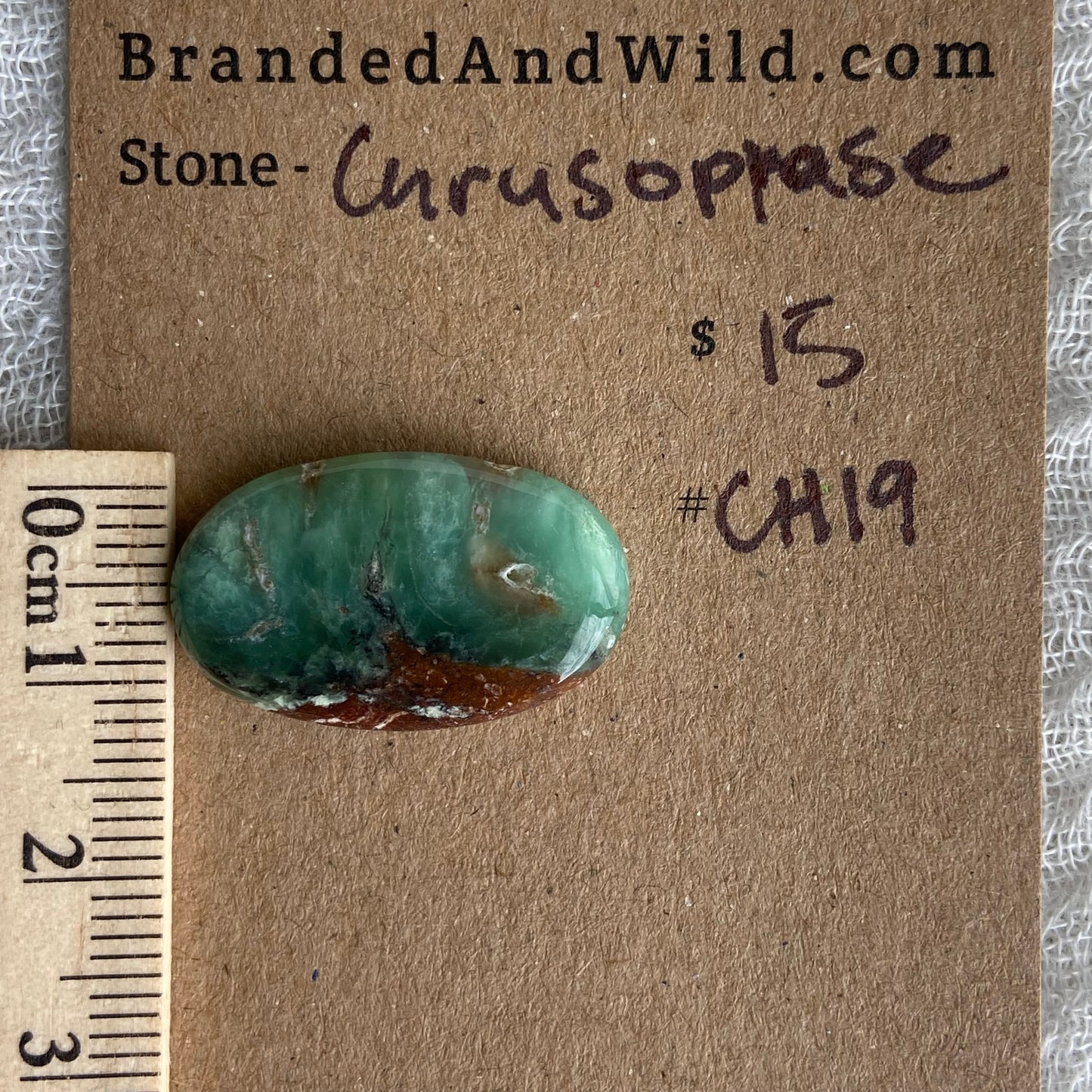 Chrysoprase Cabochon - Ch19
