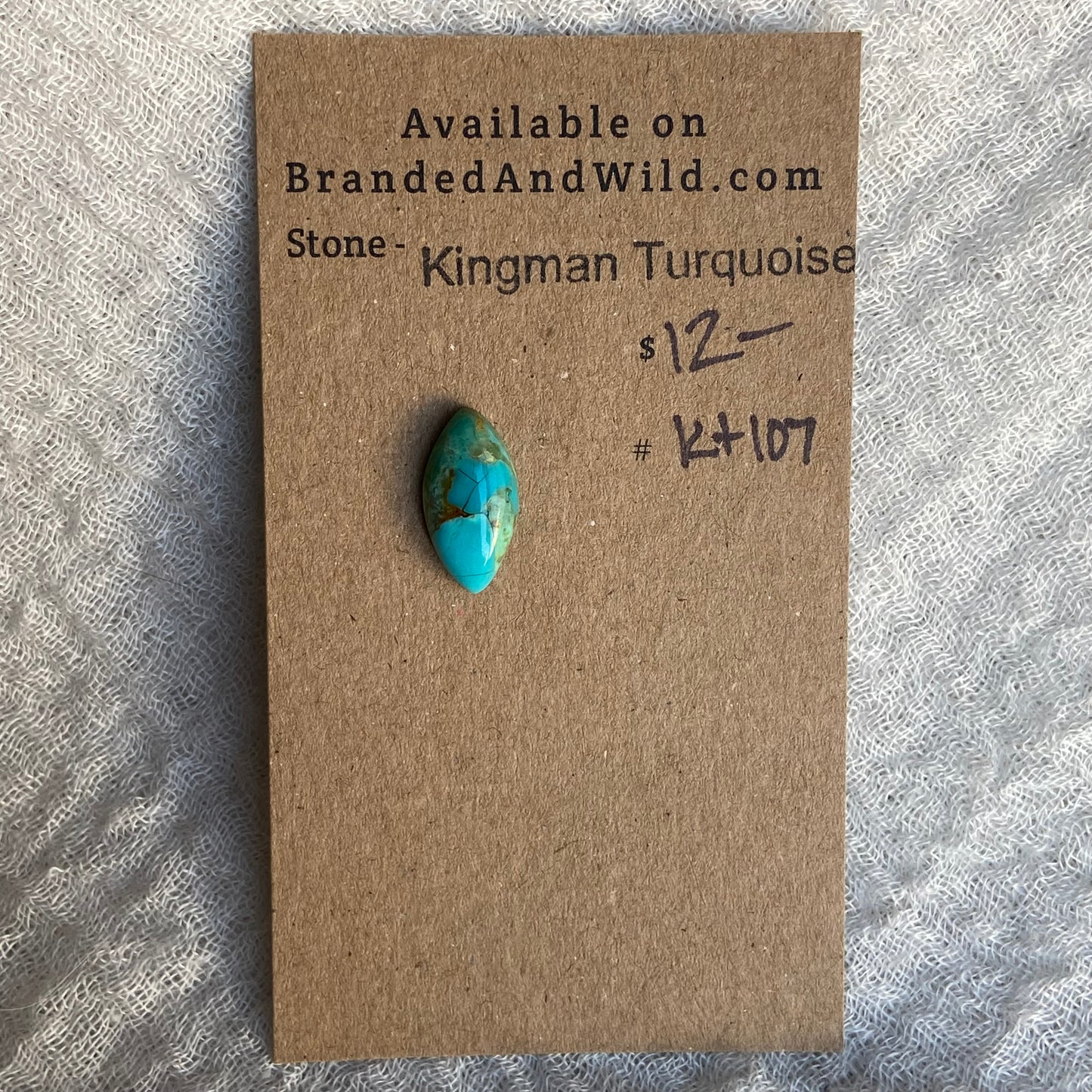 Kingman Turquoise Cabochon - KT107