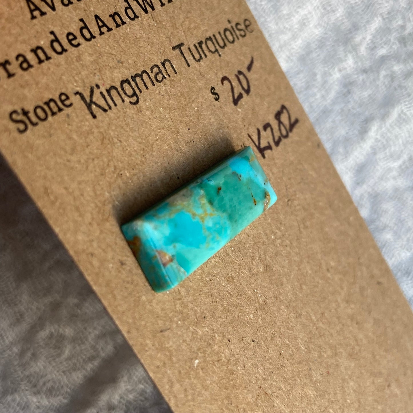 Kingman Turquoise Cabochon - KT82