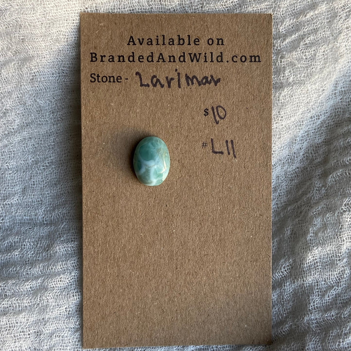 Larimar Cabochon - L11