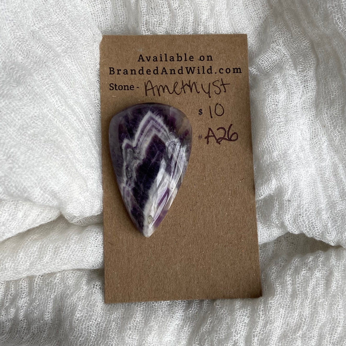 Amethyst Cabochon - A26