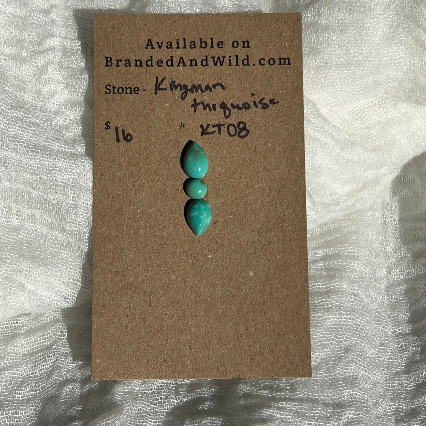 Kingman Turquoise Cabochon - KT08