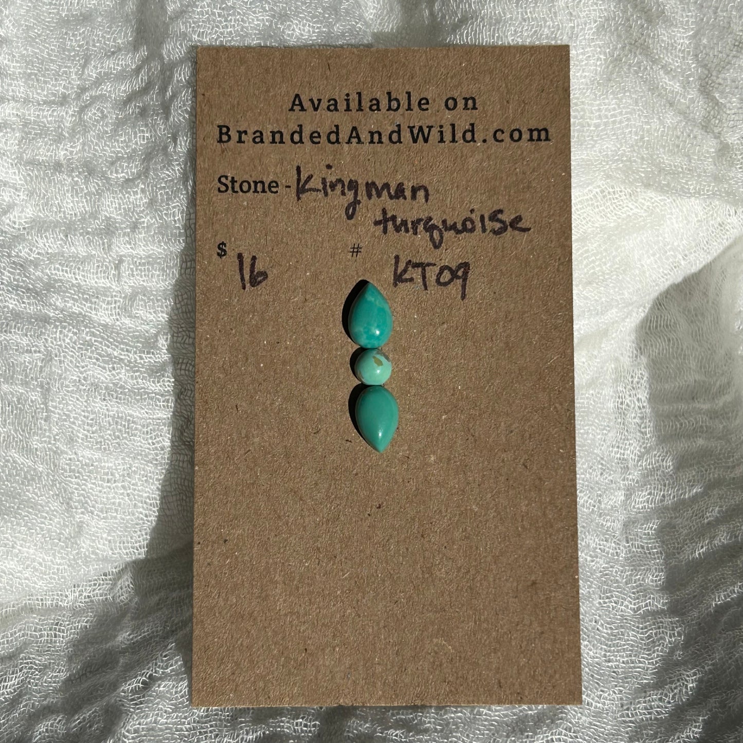 Kingman Turquoise Cabochon - KT09