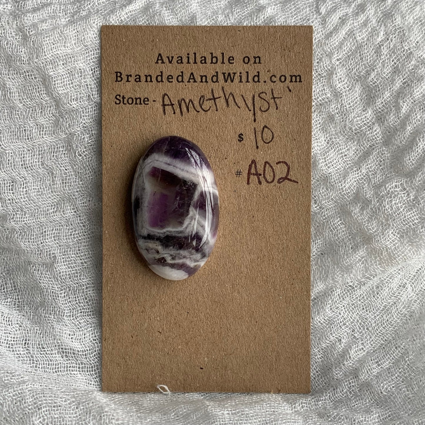 Amethyst Cabochon - A02