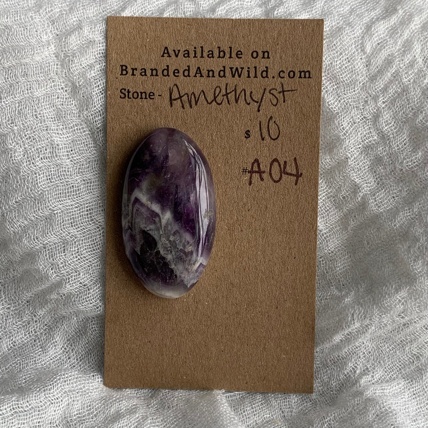 Amethyst Cabochon - A04