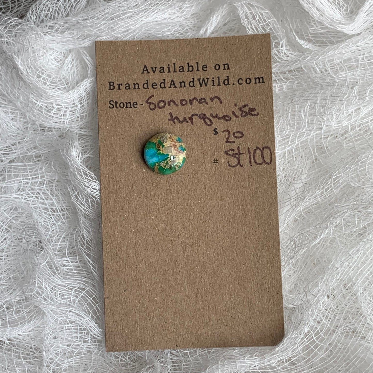 Sonoran Turquoise Cabochon - ST100
