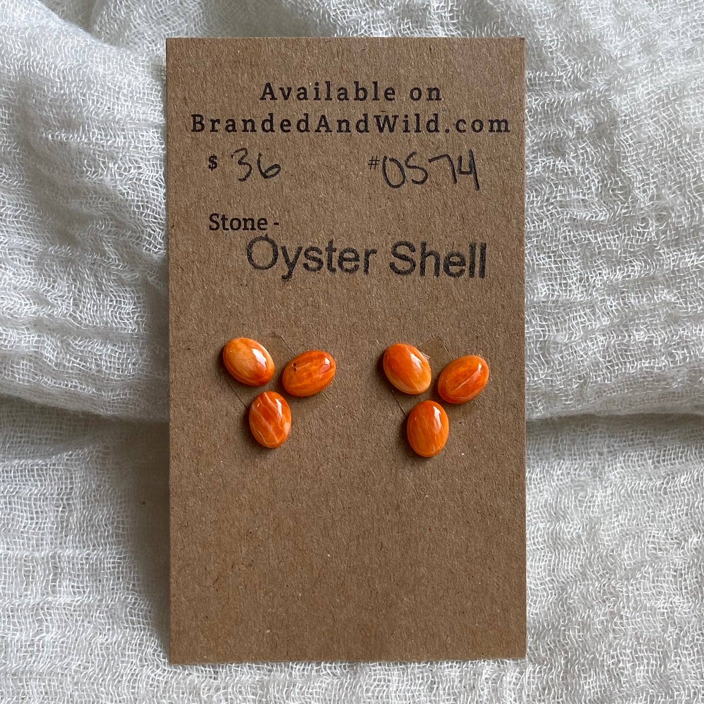 Oystershell Cabochon - OS74 00028169-1E4A-49F4-A5B9-C53D22A74264 Brandedandwild.com