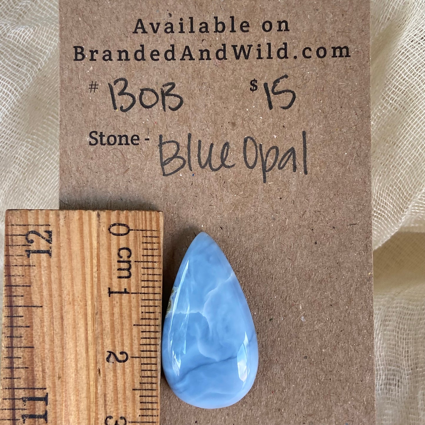 Blue Opal Cabochon - B013