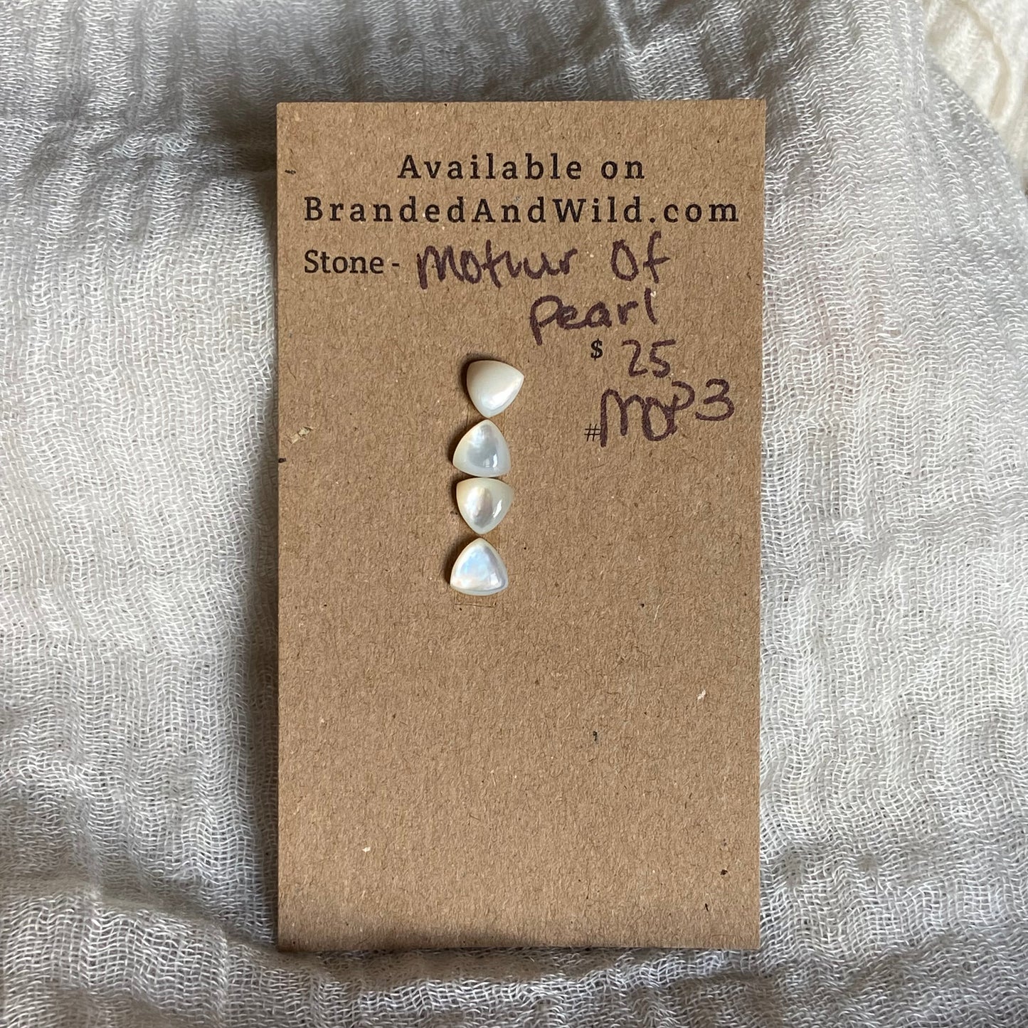 Mother of Pearl Cabochon - MOP3