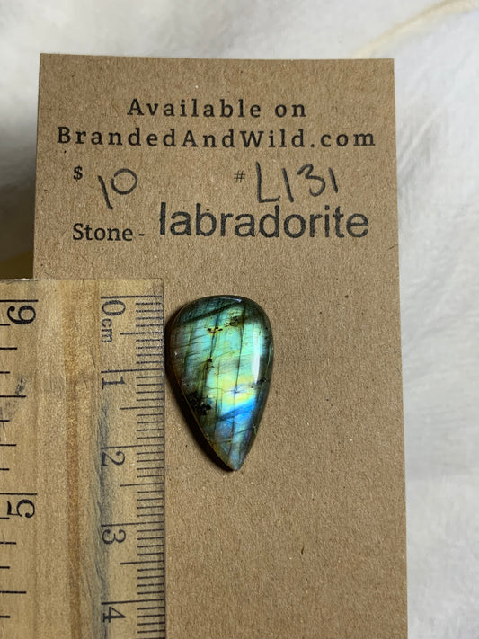 Labradorite Cabochon - L131 00225696-A483-4F00-8446-36C258DCA4E7 Brandedandwild.com