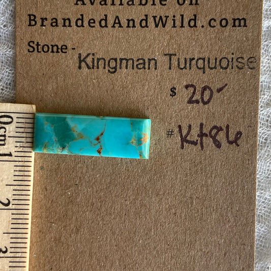 Kingman Turquoise Cabochon - KT86
