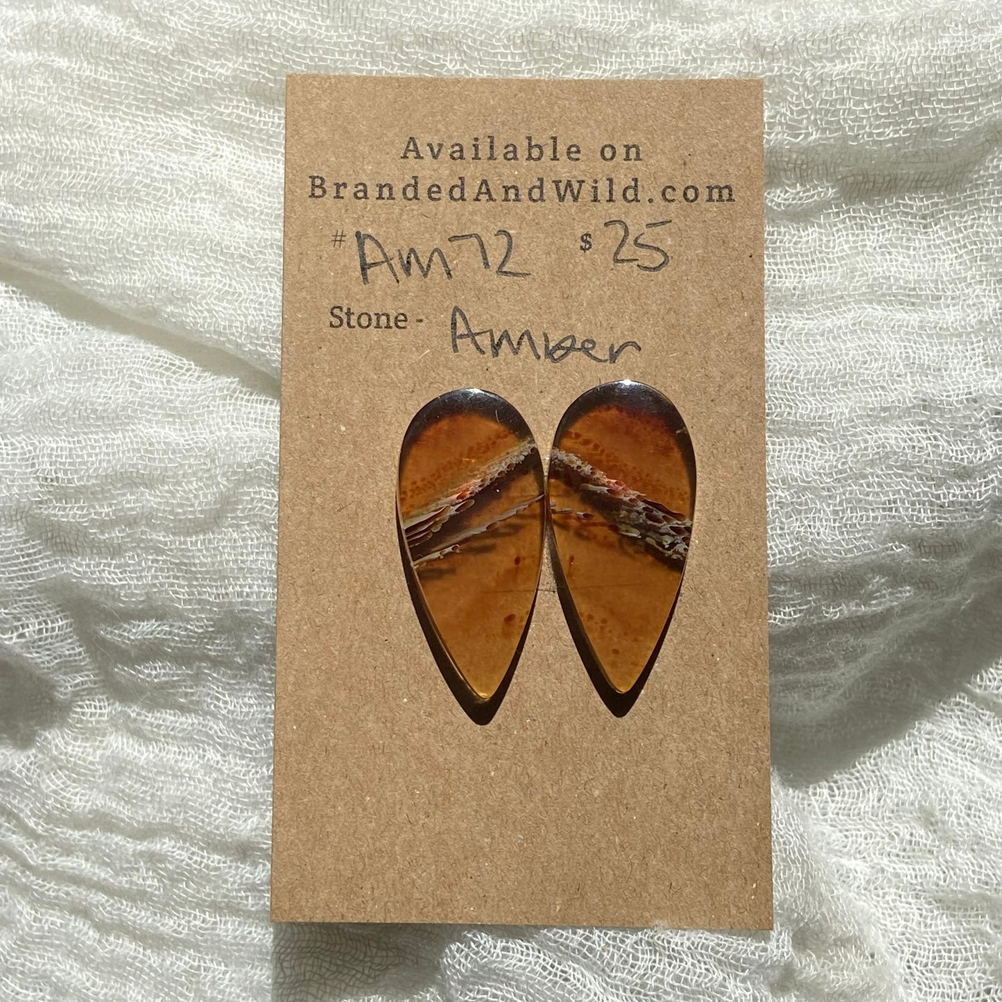 Amber Cabochon AM72