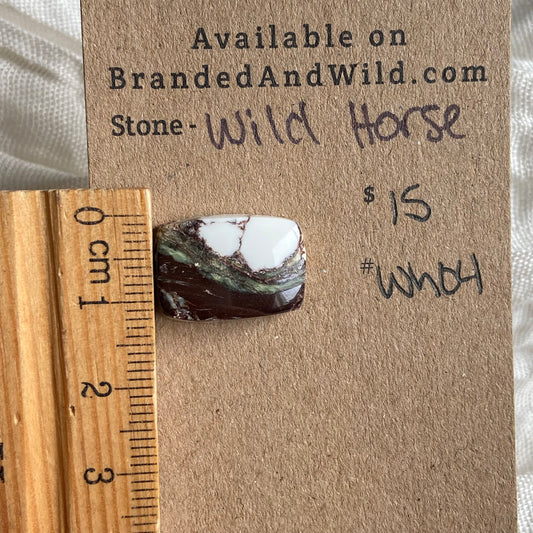 Wild Horse Cabochon - WH04 0038FB9D-3CD3-4FF7-908E-DCB3031C0026 Brandedandwild.com