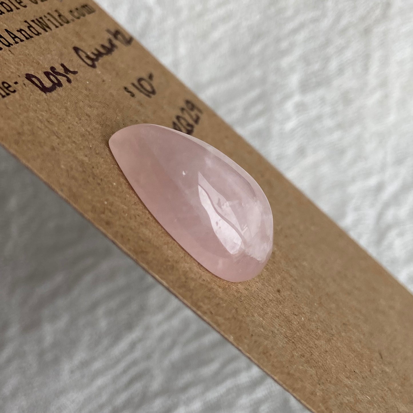 Rose Quartz Cabochon - RQ29