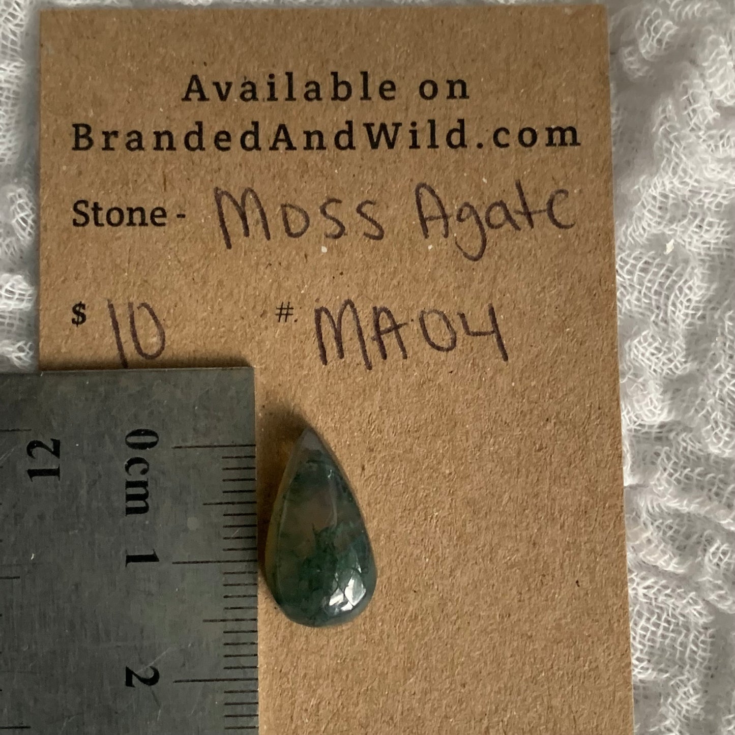 Moss Agate Cabochon- MA04