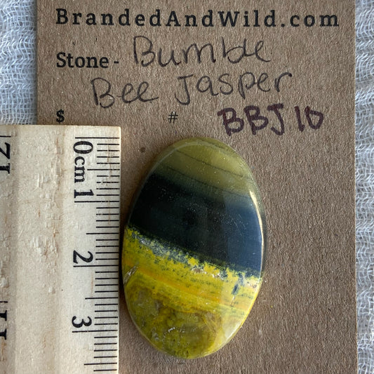 Bumblebee Jasper Cabochon - BBJ10