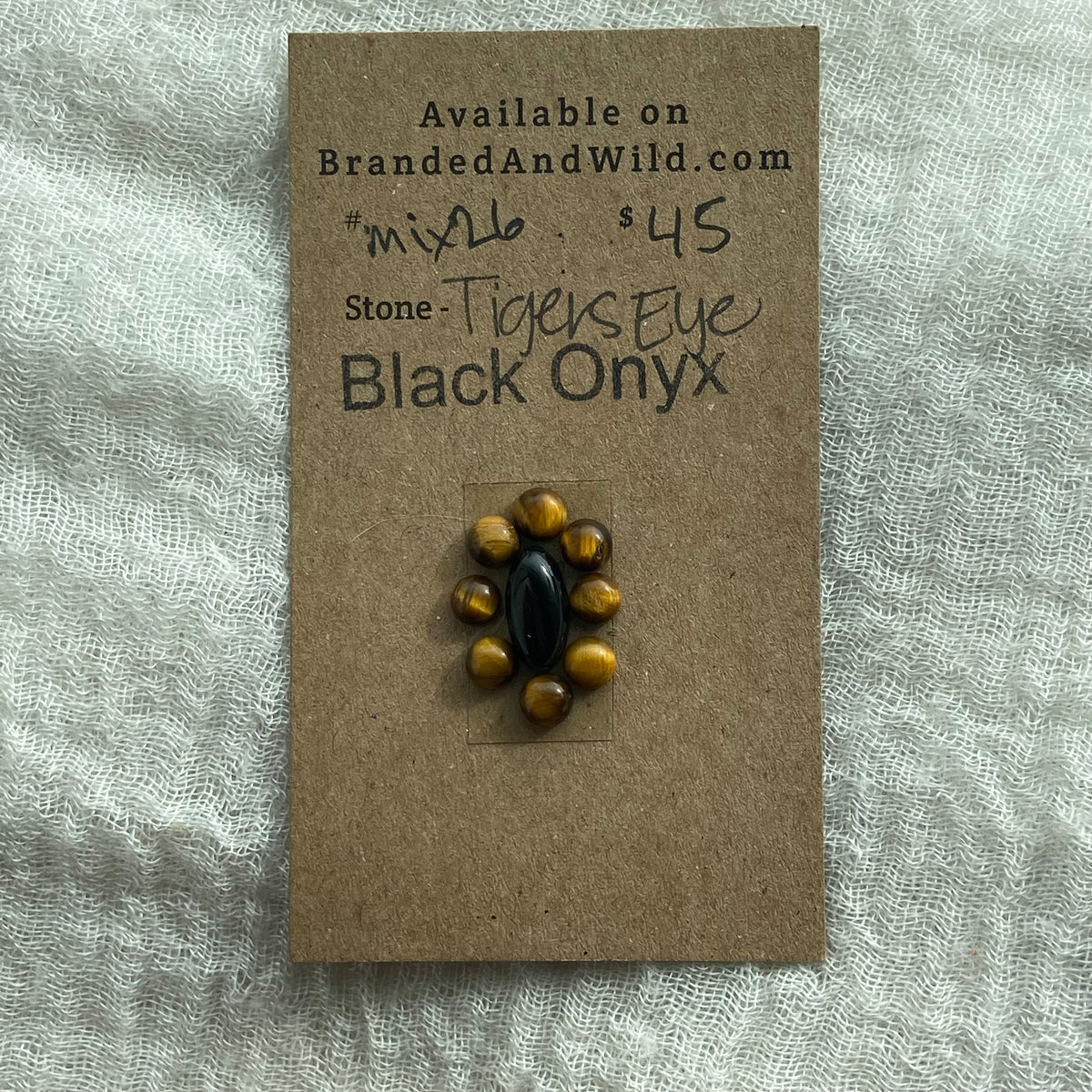 Tiger’s Eye / Black Onyx - MIX26