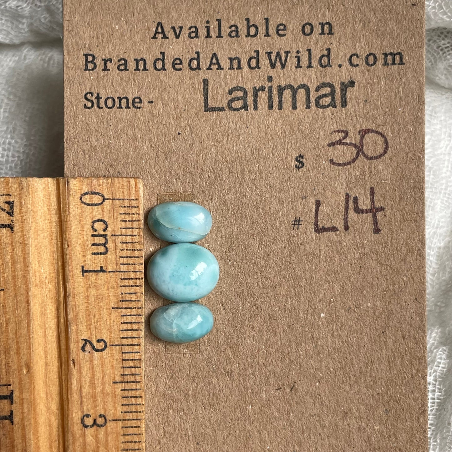 Larimar Cabochon - L14