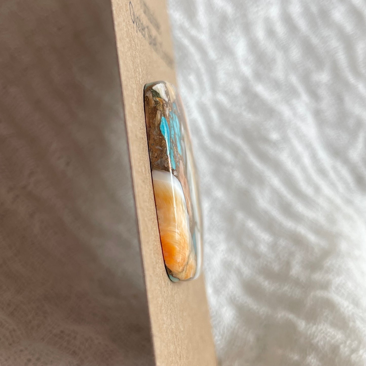 Turquoise, Oystershell, Copper Cabochon - TOC3 00C48965-2D53-476C-8139-3C842A16E7C2 Brandedandwild.com