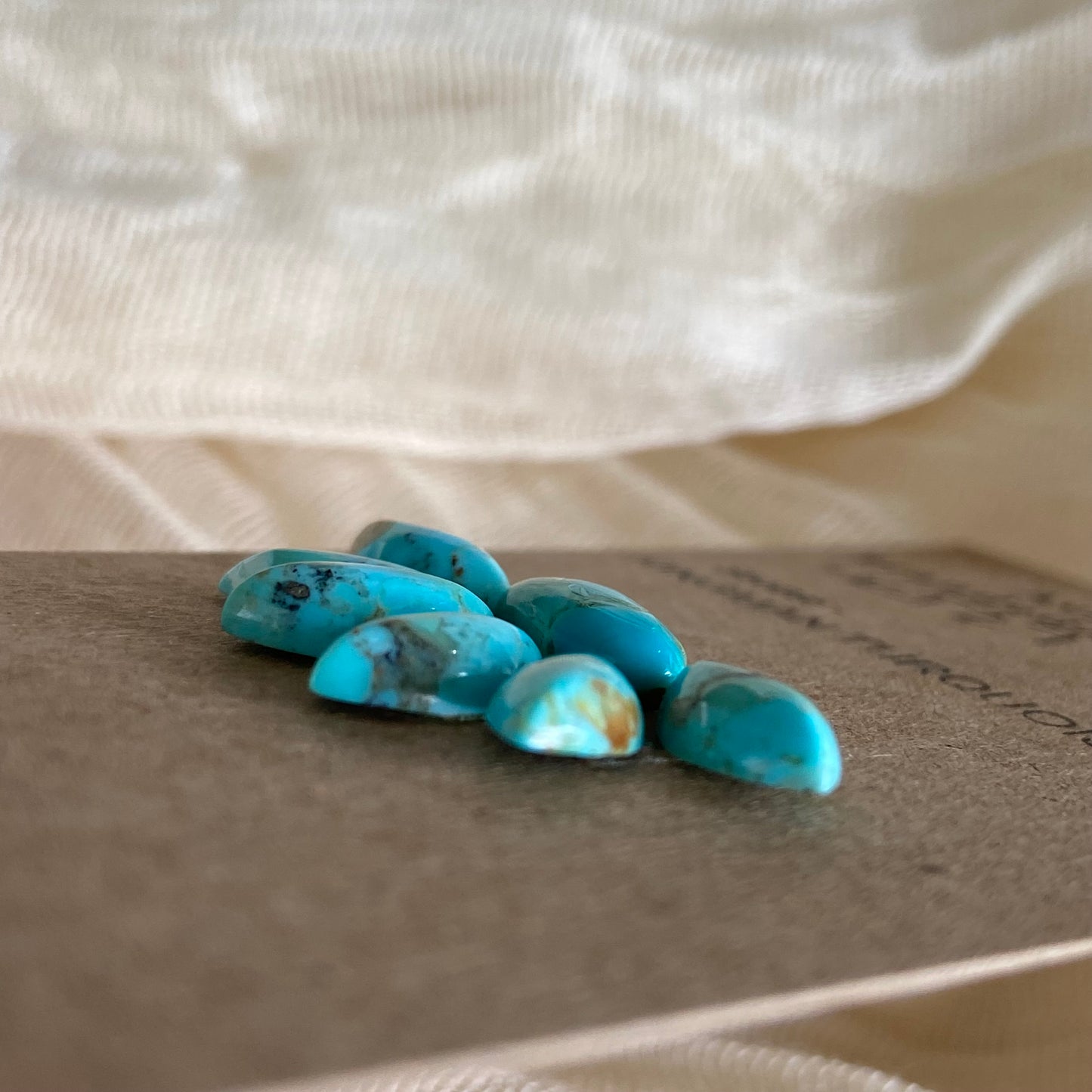 Kingman Turquoise Cabochon - KT27 00C7DBC8-2248-4022-A82D-0F5F81DD1481 Brandedandwild.com