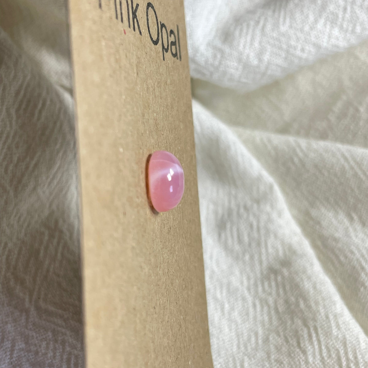 Pink Opal Cabochon - PO58 00DB26EE-142D-4B2D-A822-075D73682F69 Brandedandwild.com