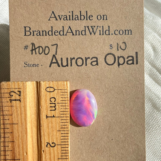 Aurora Opal Cabochon - A007 00E45070-18E4-484F-BE46-D2795A853FCE Brandedandwild.com