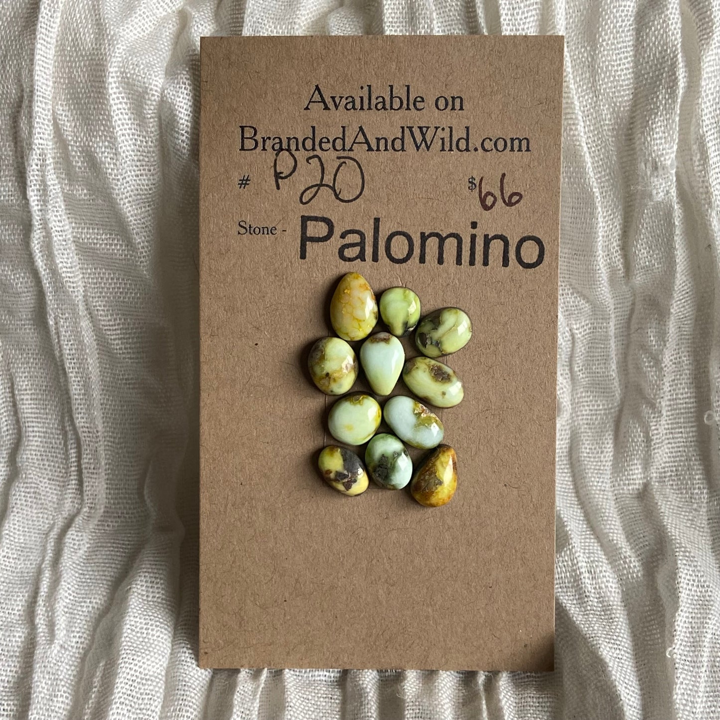 Palomino Cabochon - P20 00E90F86-899B-4C04-B38C-50C2BD693466 Brandedandwild.com