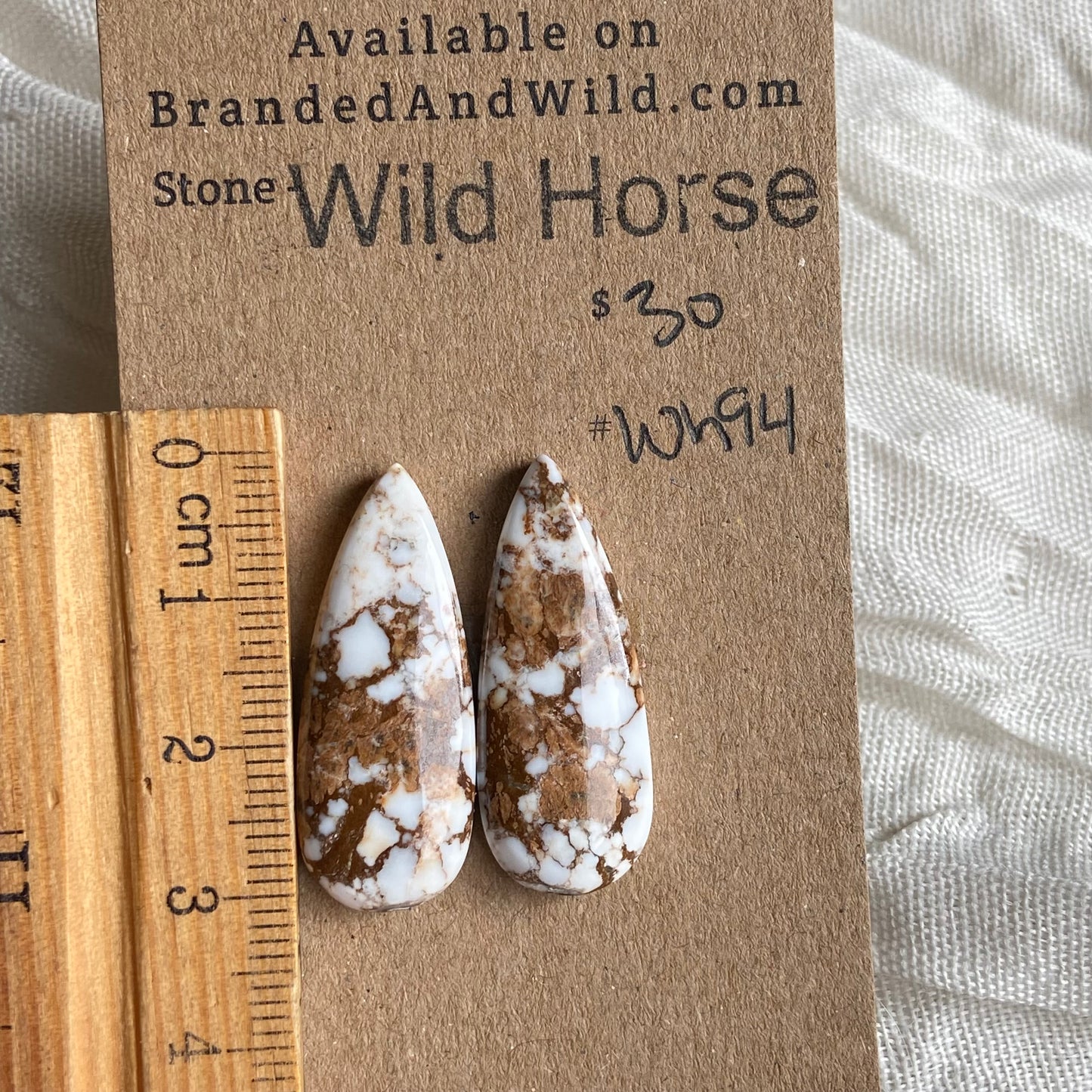 Wild Horse Cabochon - WH84 01048179-894F-407B-BE48-DF28B134CE43 Brandedandwild.com