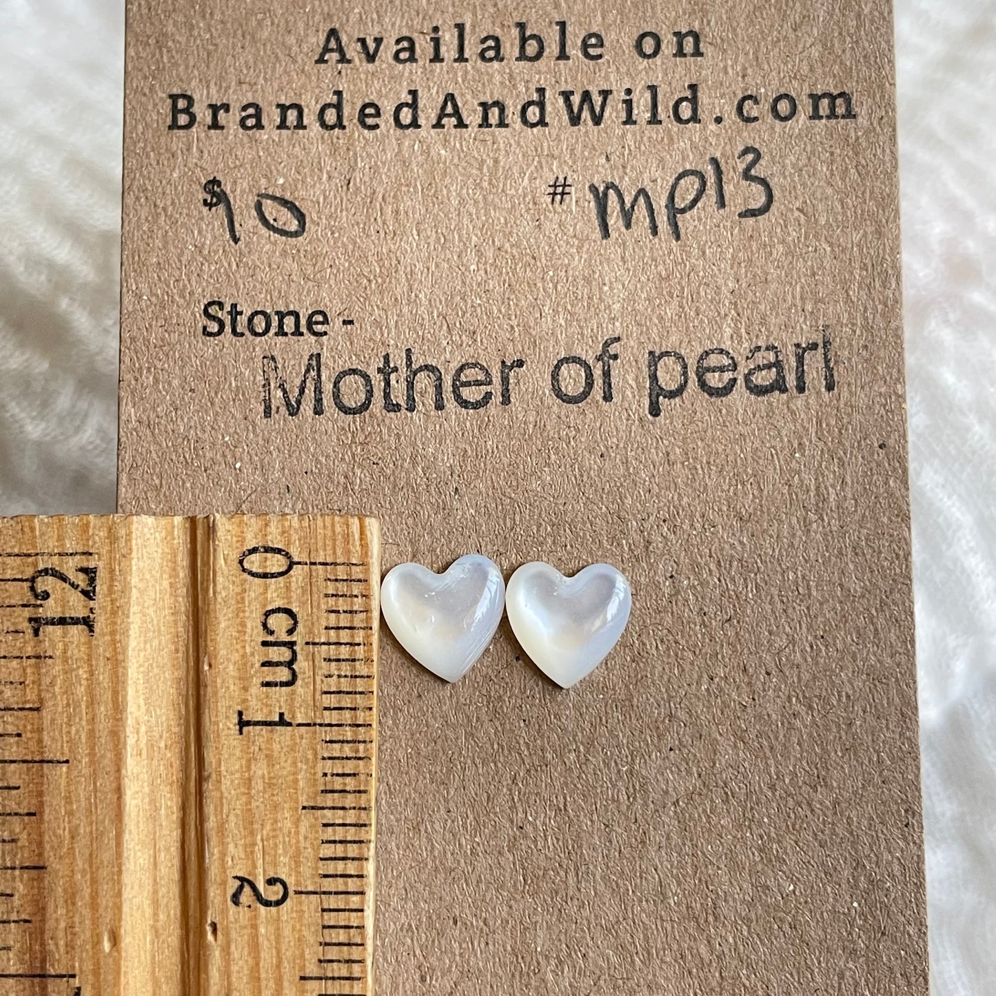 Mother of pearl cabochon - MP13 012035A1-BFA4-49BE-93D7-142DDD8A7188 Brandedandwild.com