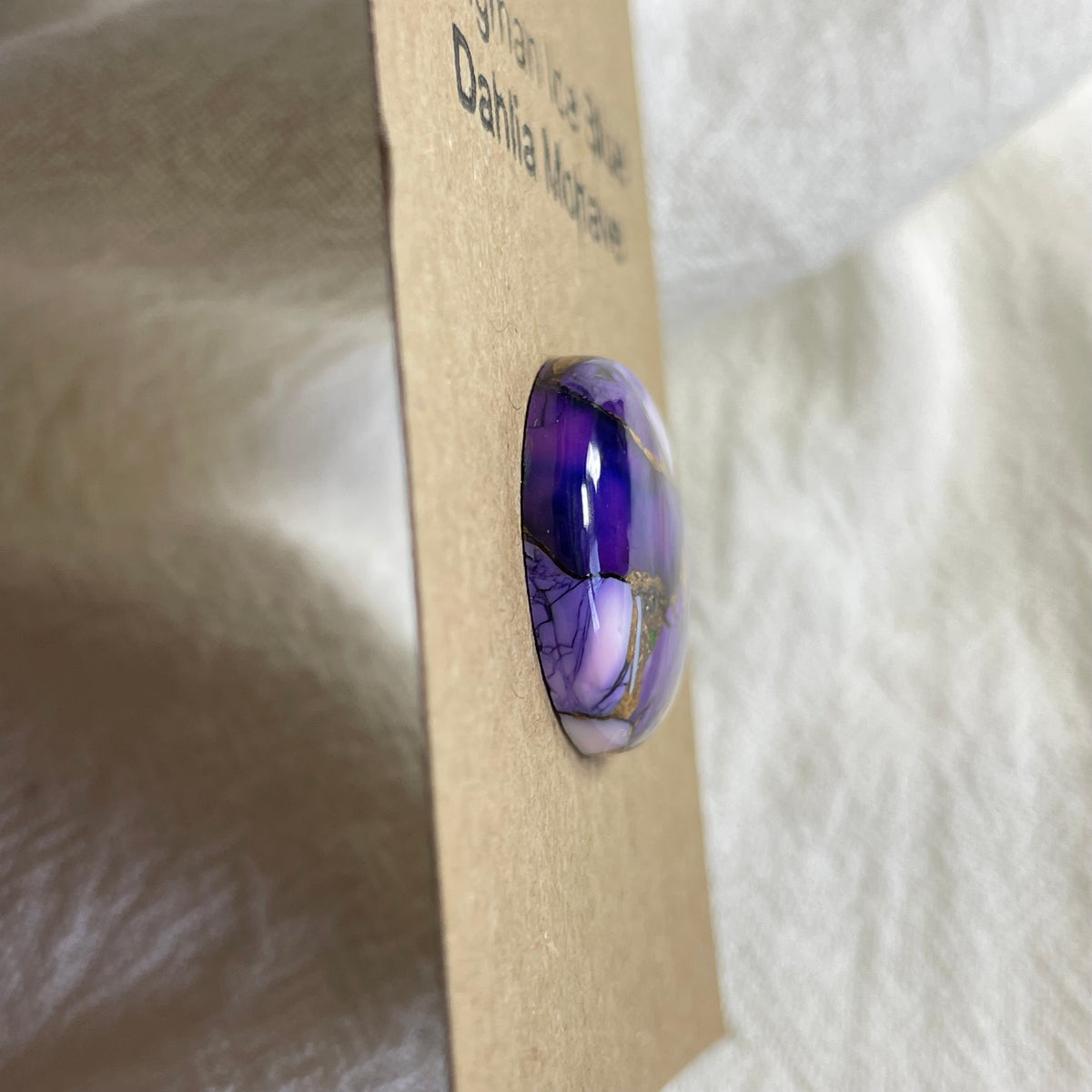 Kingman Ice Blue Dahlia Cabochon - KID56 01282A8A-F94B-4347-BE1F-B6DDE03A4065 Brandedandwild.com