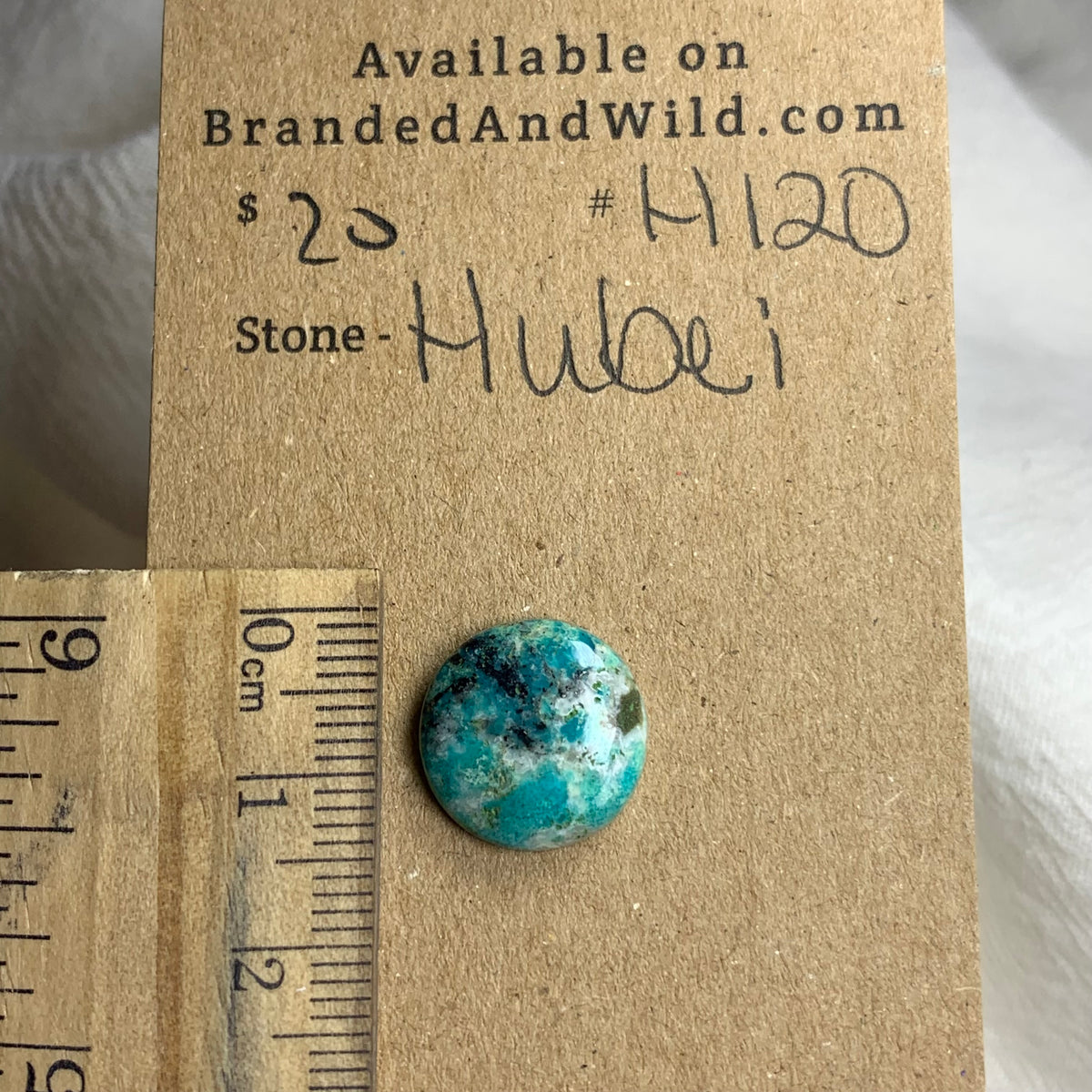Hubei Turquoise Cabochon - H120 01383806-838C-4FDD-84E0-818B50A838F0 Brandedandwild.com