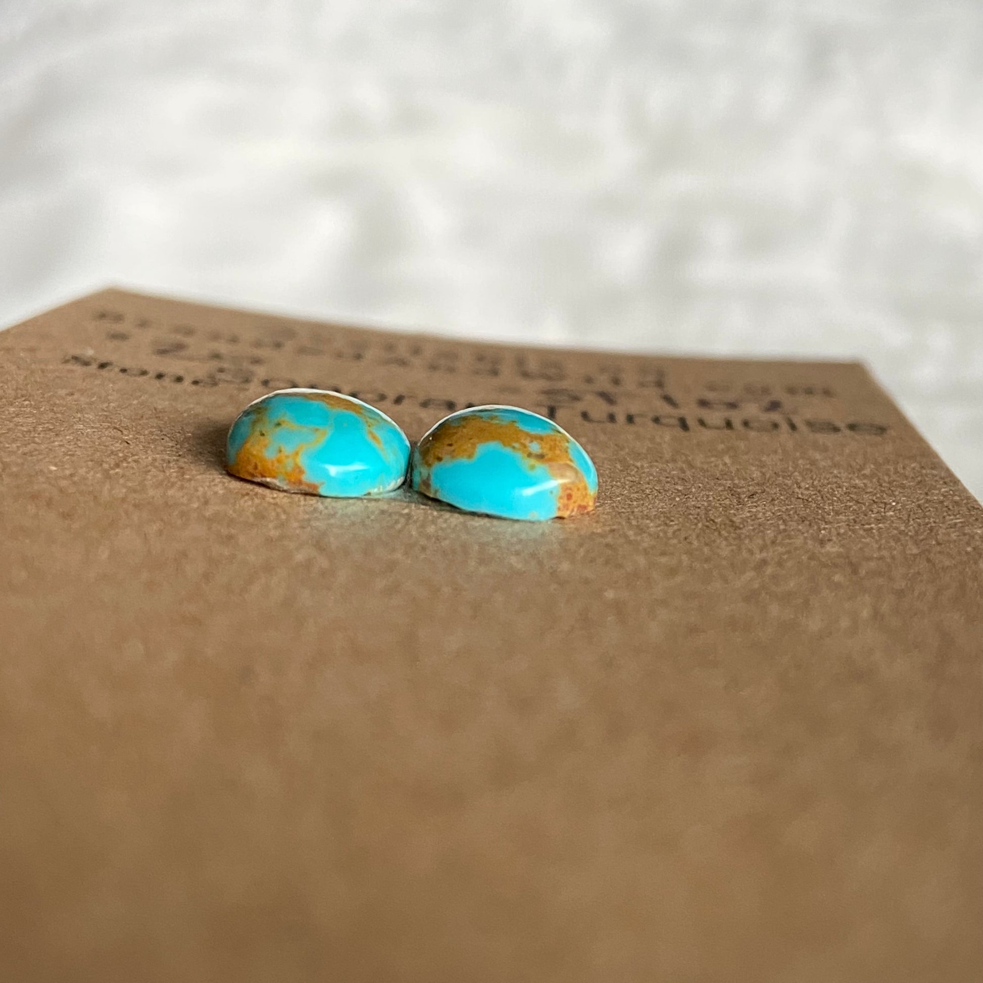 Sonoran Turquoise Cabochon - ST102 017757FE-B641-497C-B622-D30CD343EC83 Brandedandwild.com