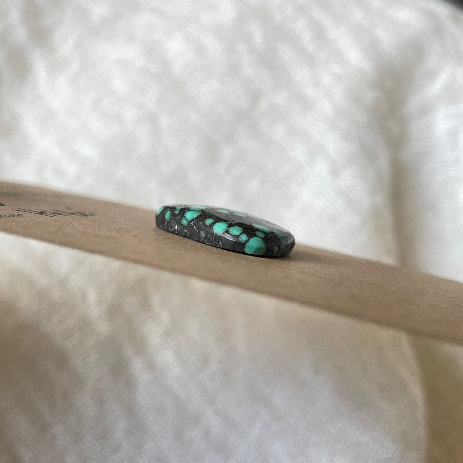 Hubei Turquoise Cabochon - H190 019ACE4C-C953-4108-A38F-CCC0A77548E4 Brandedandwild.com