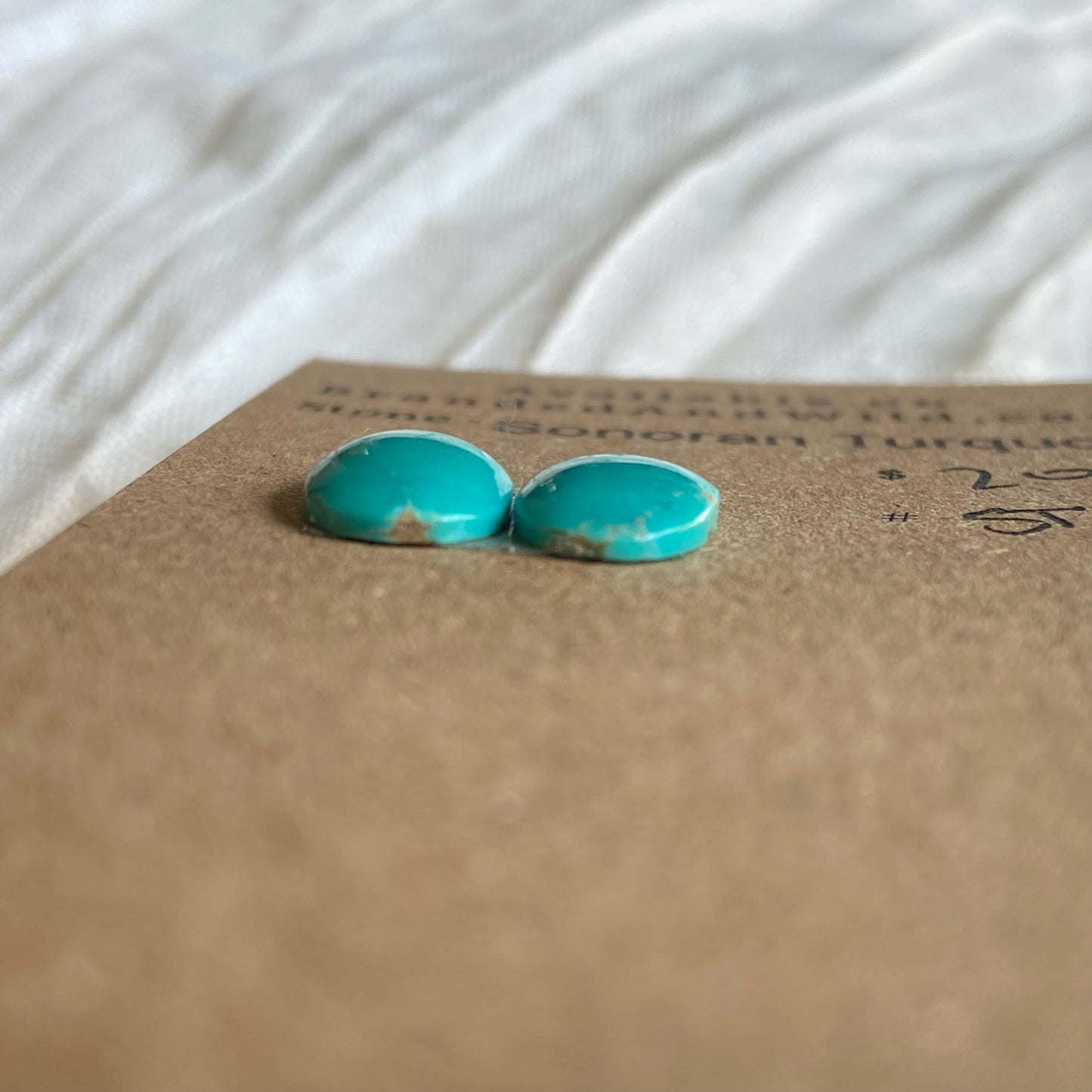 Sonoran Turquoise Cabochon - ST70 01AD28C1-DB0F-4E2B-9CA1-442848F90EC6 Brandedandwild.com
