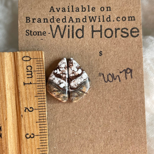 Wild Horse Cabochon - WH79 01B8D852-47BD-4BF9-B7AB-96F6CCF39731 Brandedandwild.com