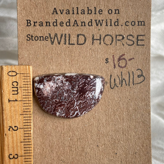 Wild Horse Cabochon - WH113 01D2FFD5-800D-4A60-9944-726DDE701BB4 Brandedandwild.com