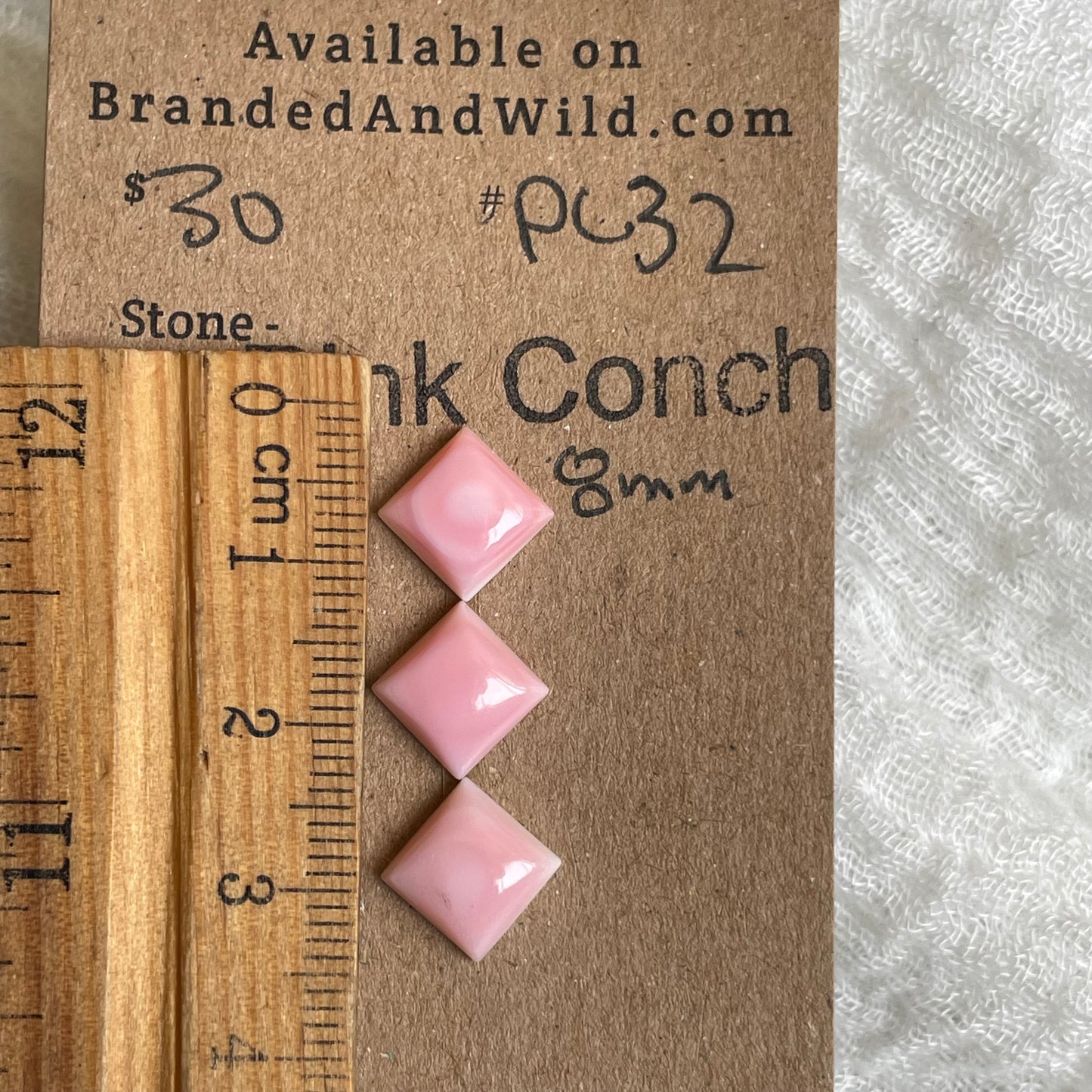 Pink Conch Cabochon - PC32
