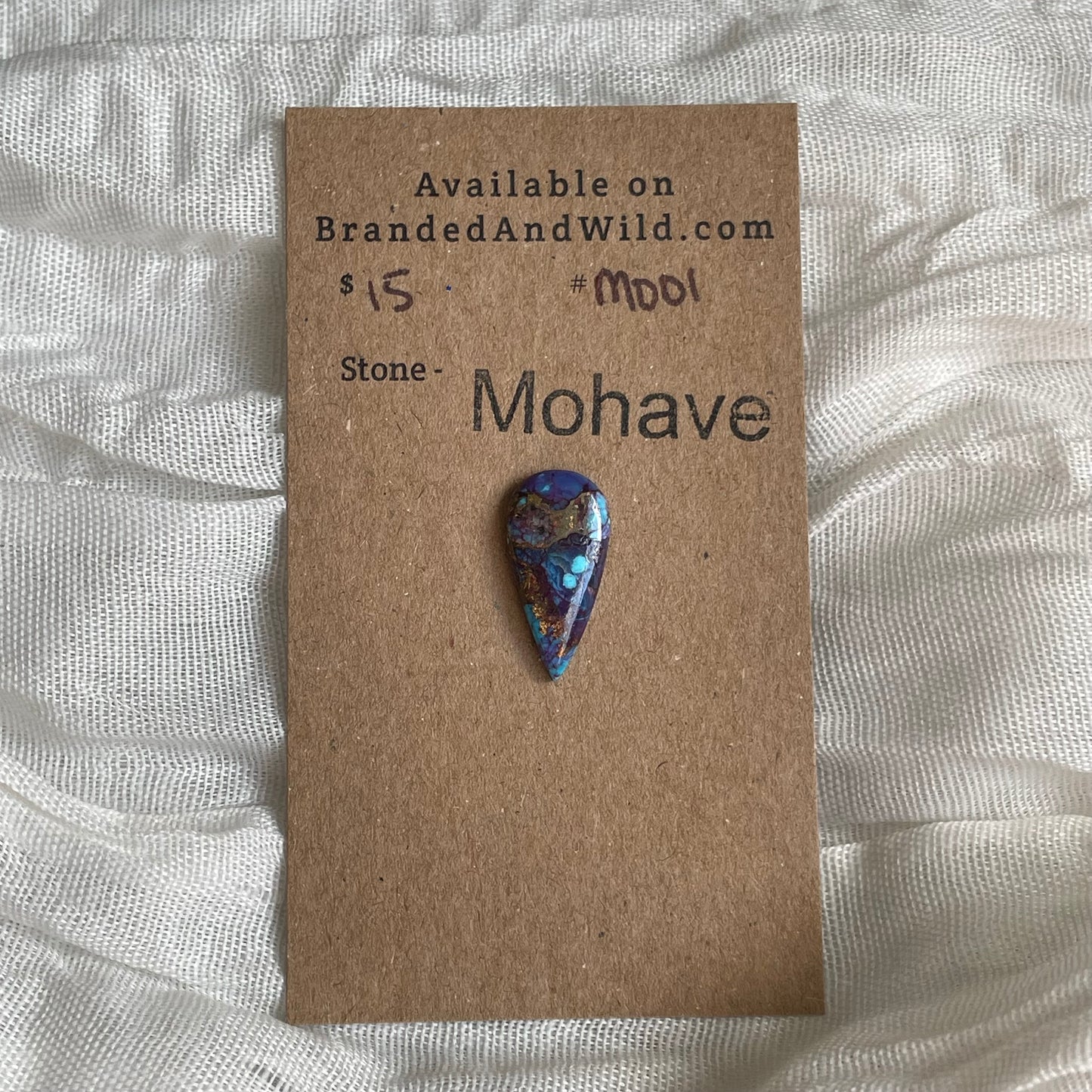 Mohave Cabochon - M001 Cabochon 01F8DCC5-B693-4C76-9650-EB7BFC40AB31 Brandedandwild.com