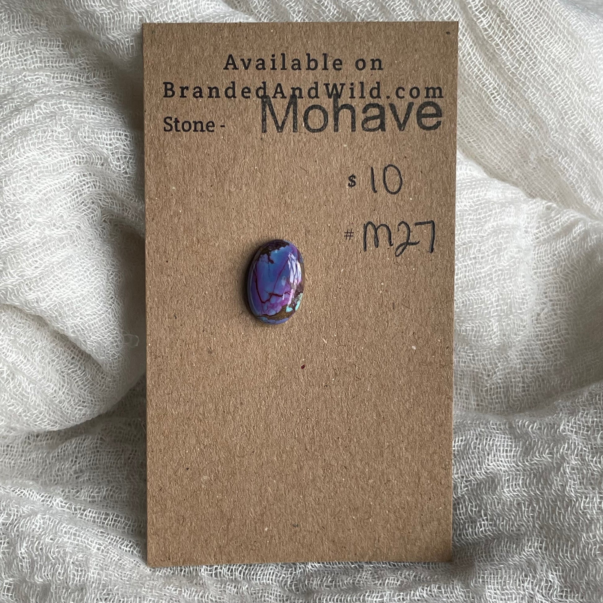 Mohave Cabochon - M27 Cabochon 0217A923-2B1A-4DDD-8F6F-323F901BEA50 Brandedandwild.com