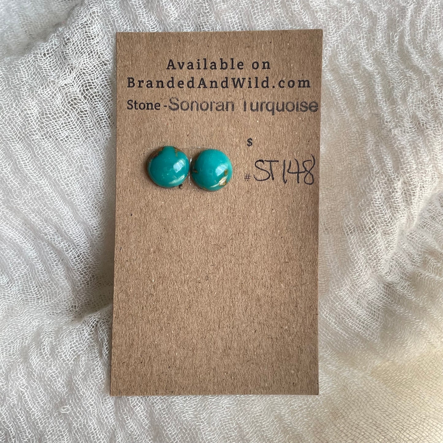 Sonoran Turquoise Cabochon - ST148 02324923-85EA-4697-9127-E199167B635B Brandedandwild.com