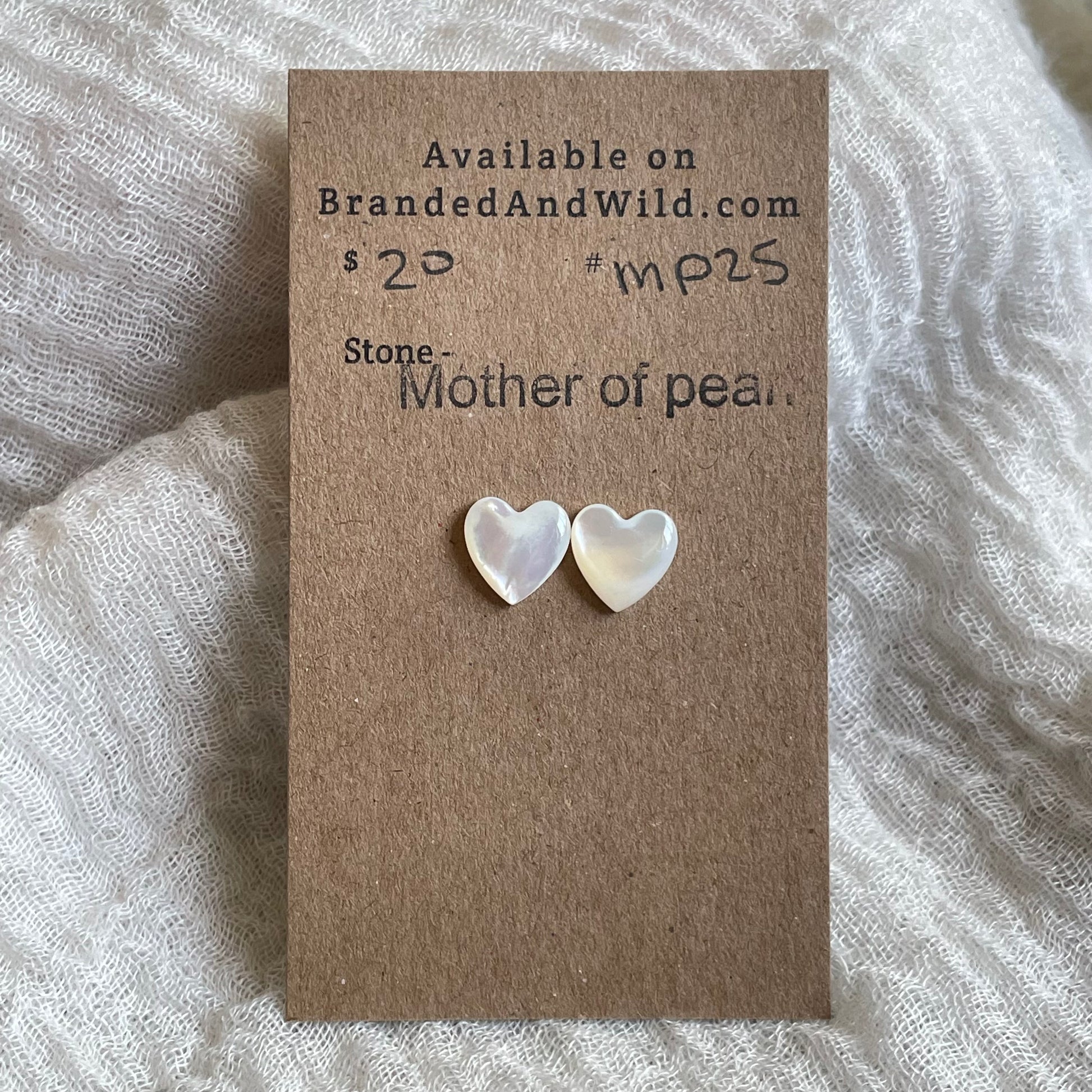 Mother of pearl cabochon - MP25 023286B9-B4B4-4026-B945-2A113B44C1F4 Brandedandwild.com
