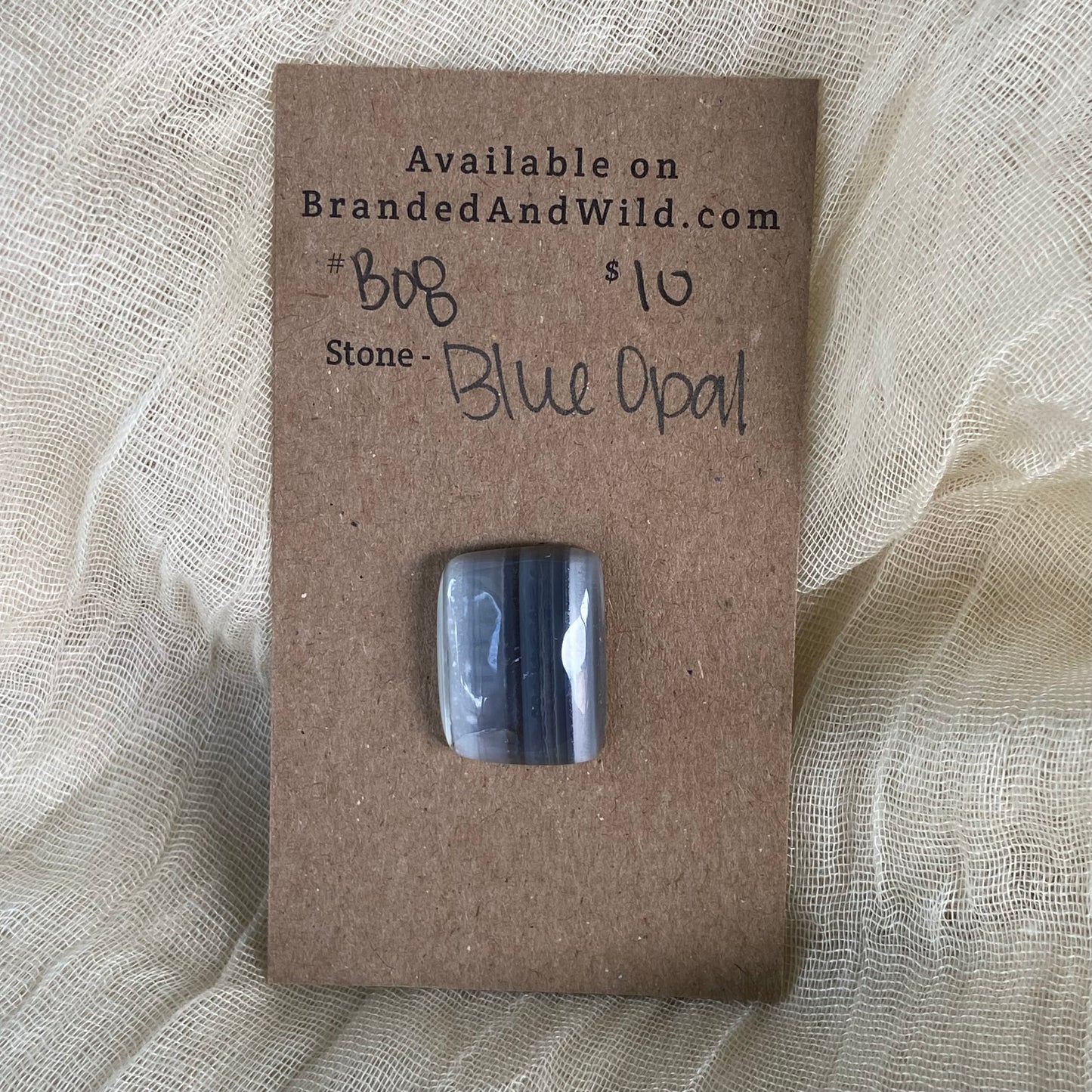 Blue Opal Cabochon - B08