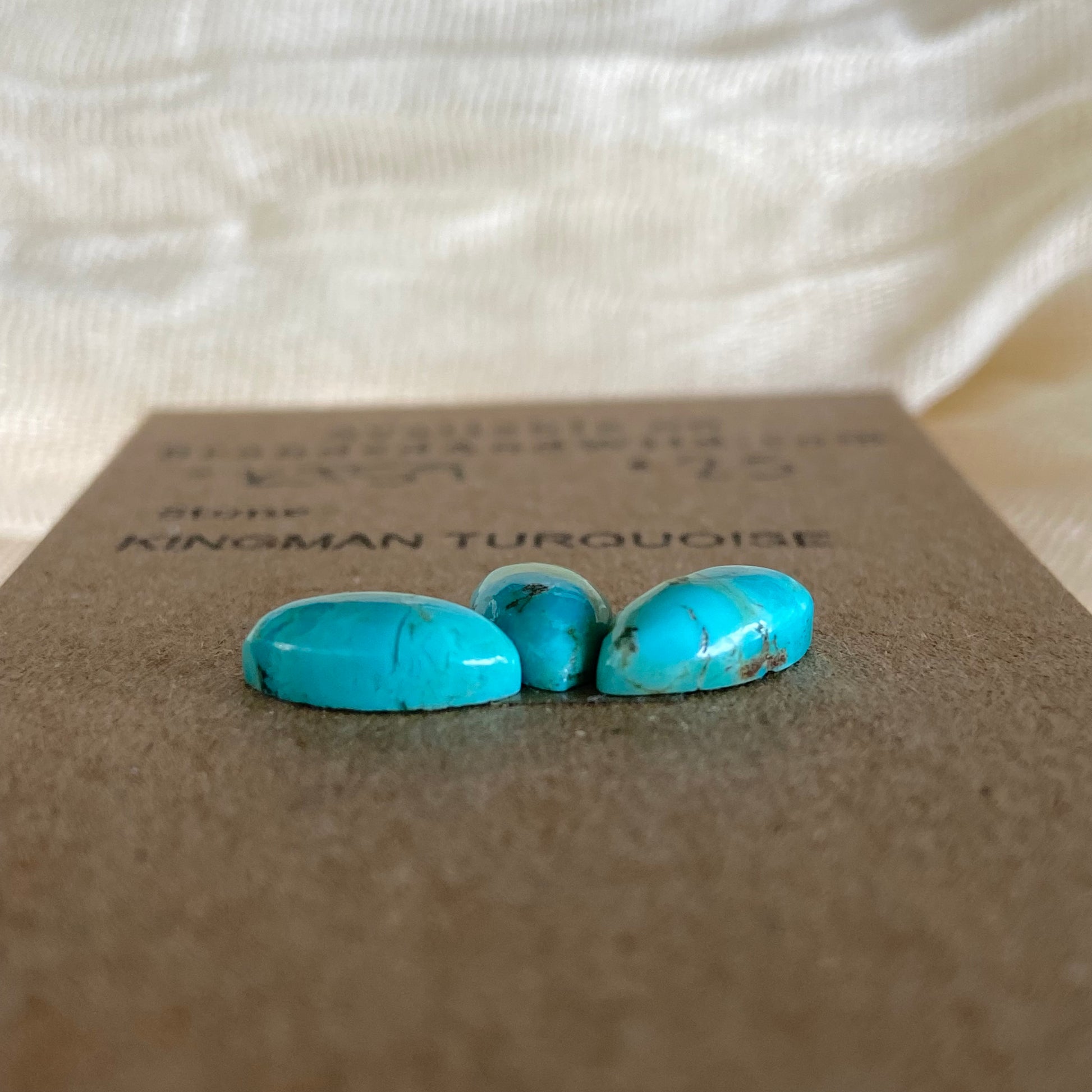 Kingman Turquoise Cabochon - KT59 02929ECF-6FA0-450E-8147-1DBCBE3F755F Brandedandwild.com