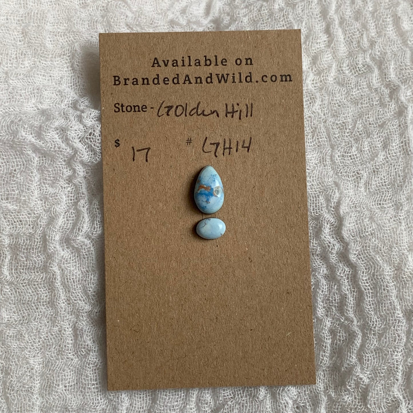 Golden Hill Turquoise Cabochon - GH14