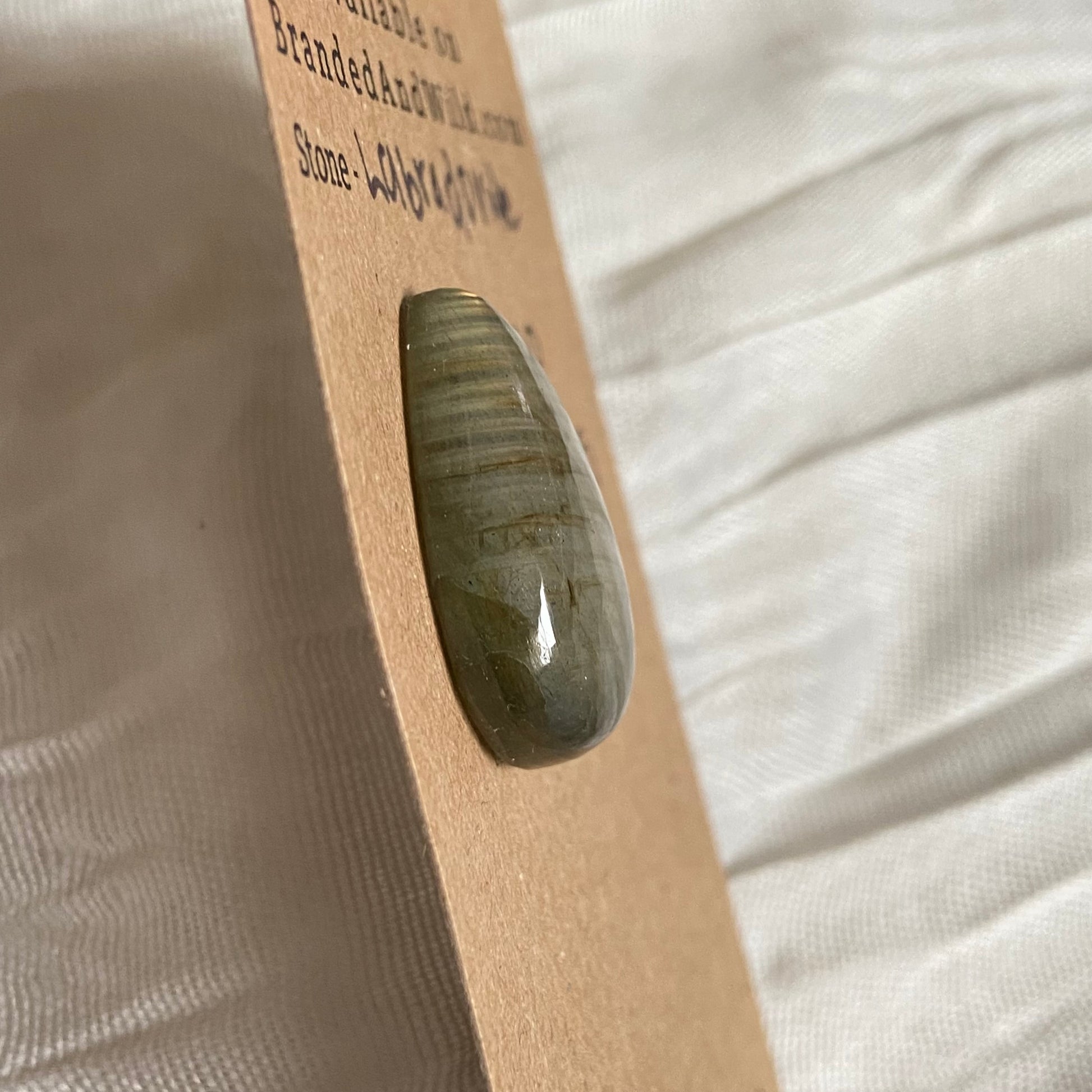 Labradorite Cabochon - L089 02E1933F-3502-4A01-B672-78A190A93439 Brandedandwild.com