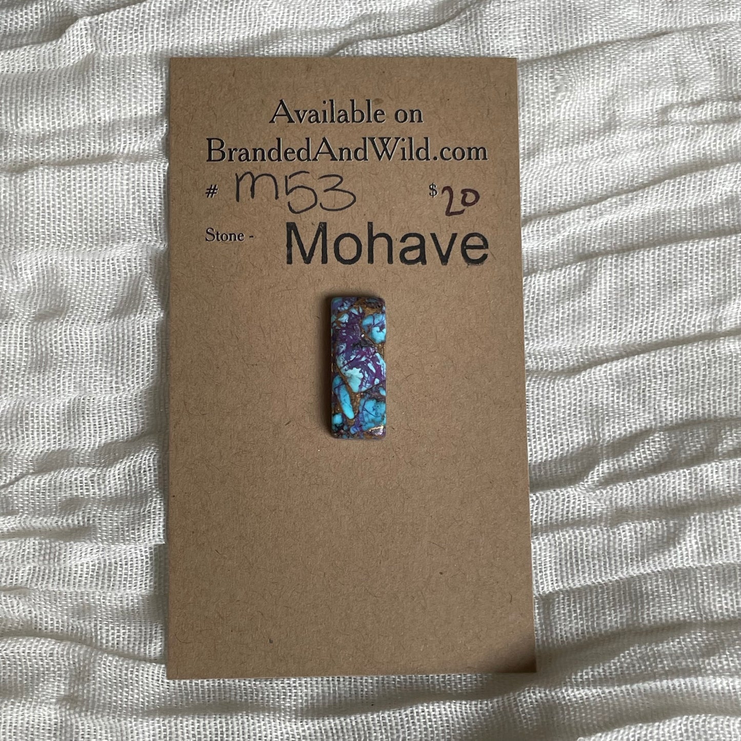 Mohave Cabochon - M53 Cabochon 02E99076-0071-4915-8FCD-E818632439D6 Brandedandwild.com
