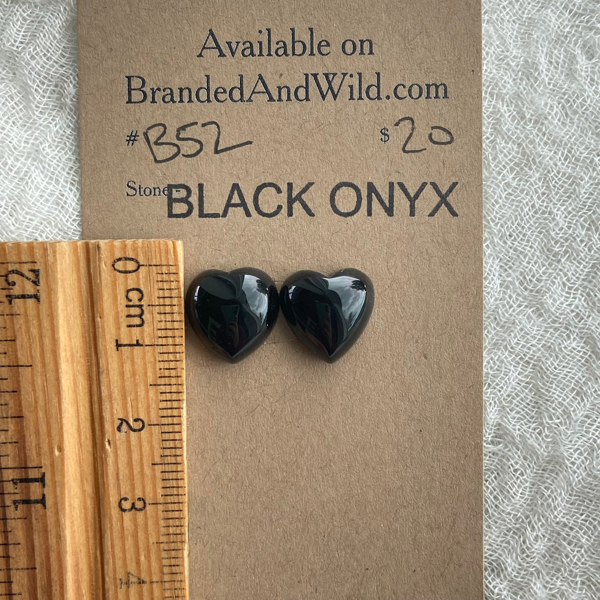 Black Onyx - Cabochon - B52