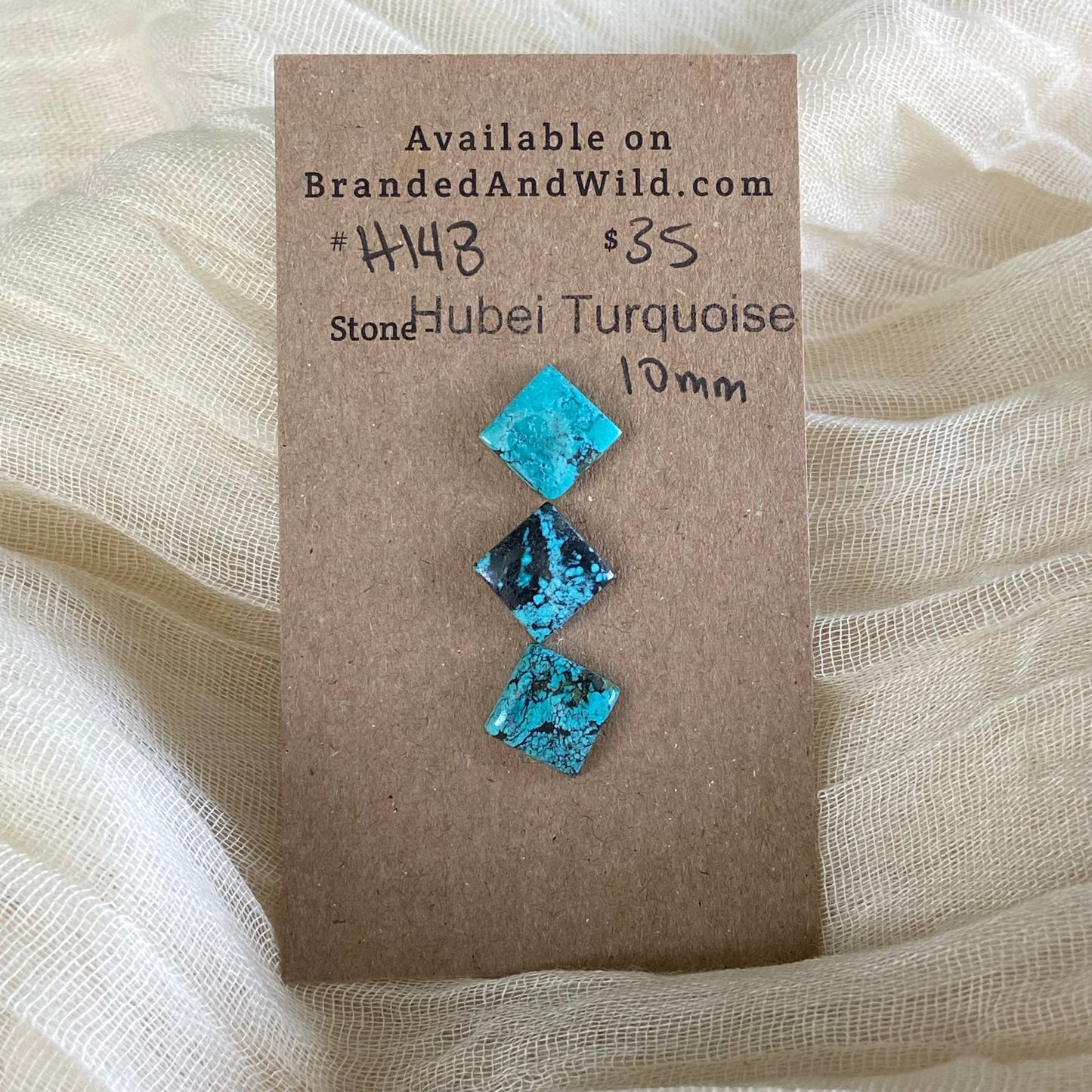 Hubei Turquoise Cabochon - H148 03290BC7-C7E2-496C-8C7E-CD394DC69B78 Brandedandwild.com