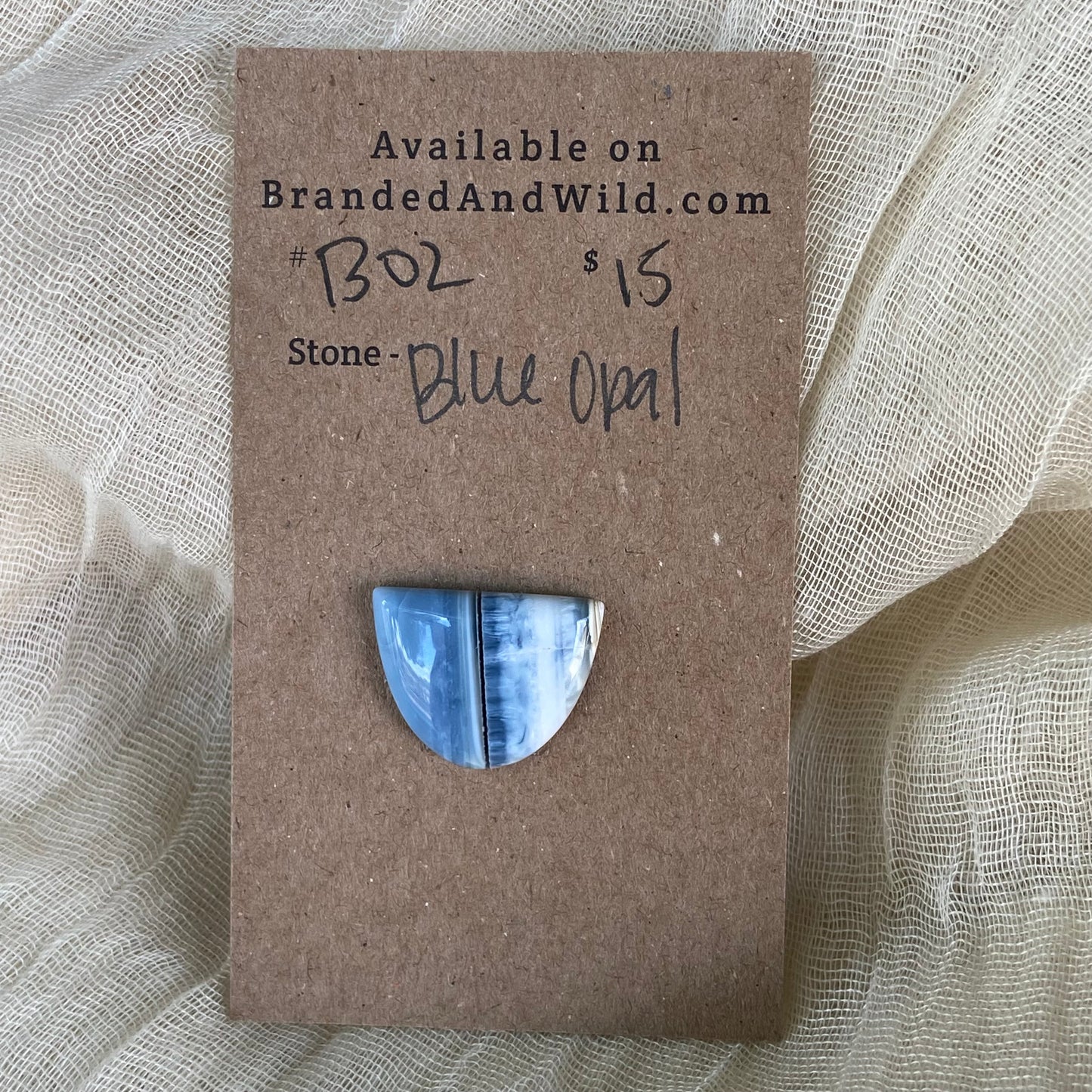 Blue Opal Cabochon - B002
